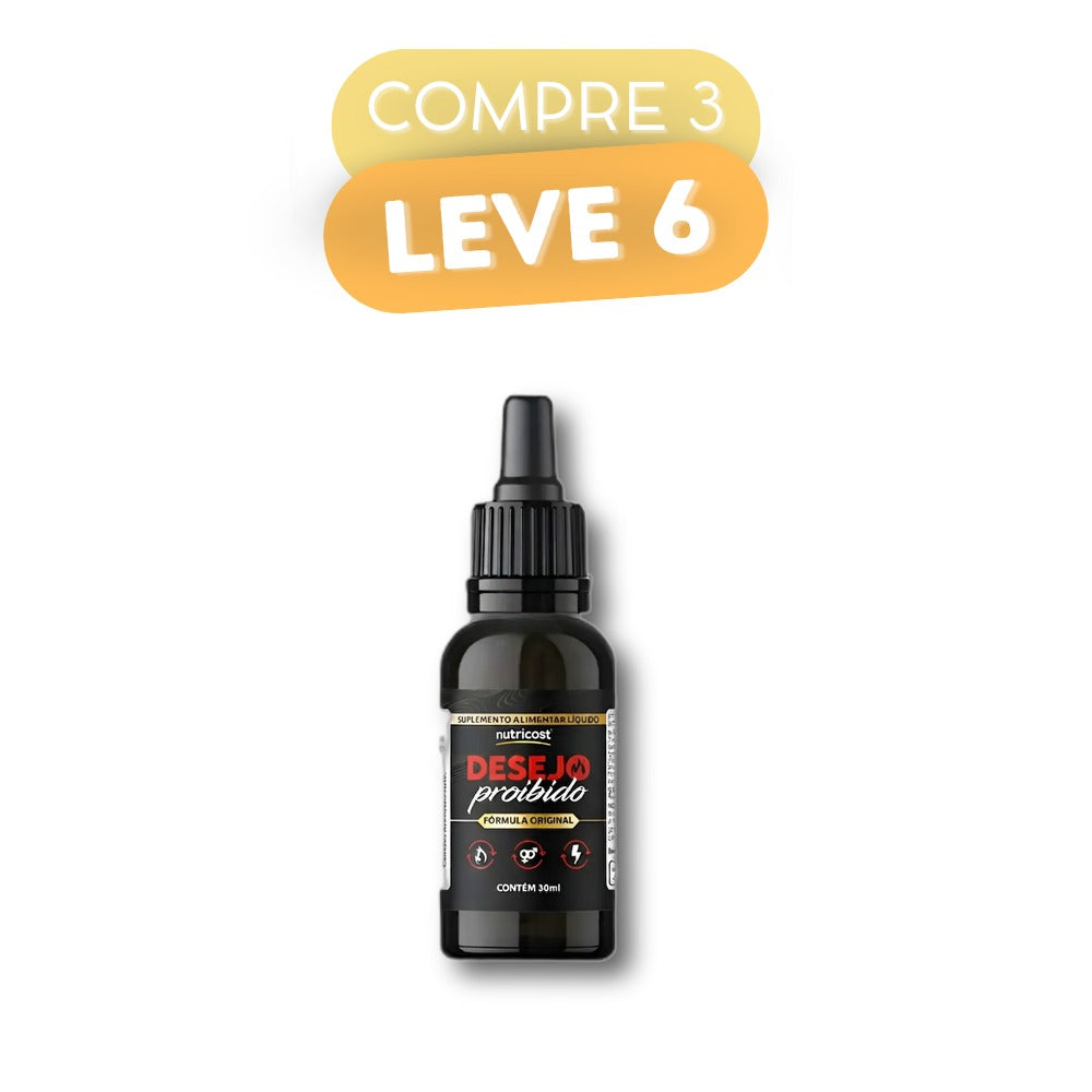 Desejo Proibido - Suplemento Natural - Promoção Exclusiva + Frete Grátis