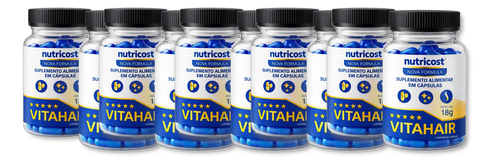 Vitahair - Suplemento Natural - Promoção Exclusiva + Frete Grátis
