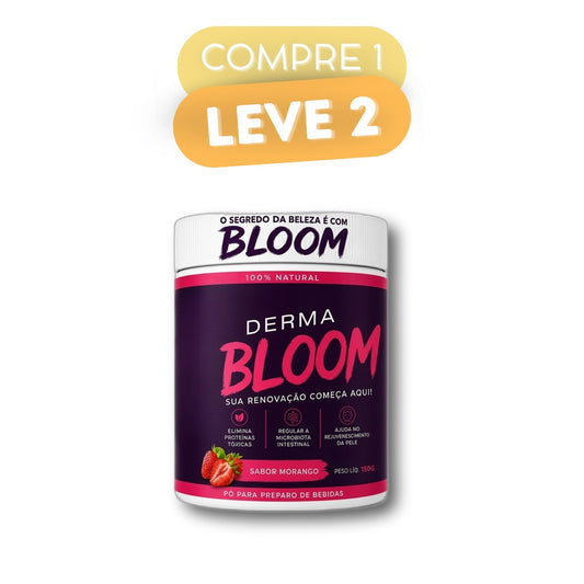 Derma Bloom - Suplemento Natural - Promoção Exclusiva + Frete Grátis