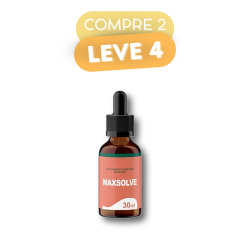 Maxsolve - Suplemento Natural - Promoção Exclusiva + Frete Grátis