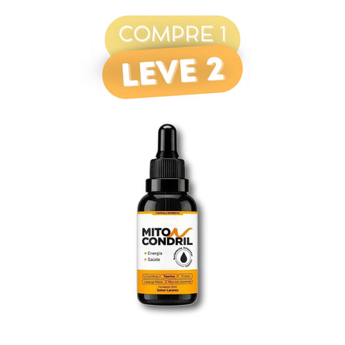 Mitocondril - Suplemento Natural - Promoção Exclusiva + Frete Grátis