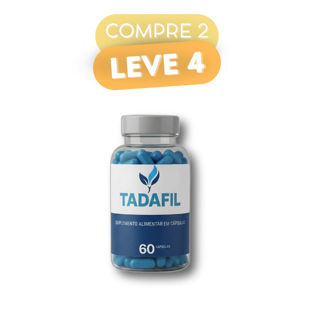 Tadafil - Suplemento Natural - Promoção Exclusiva + Frete Grátis