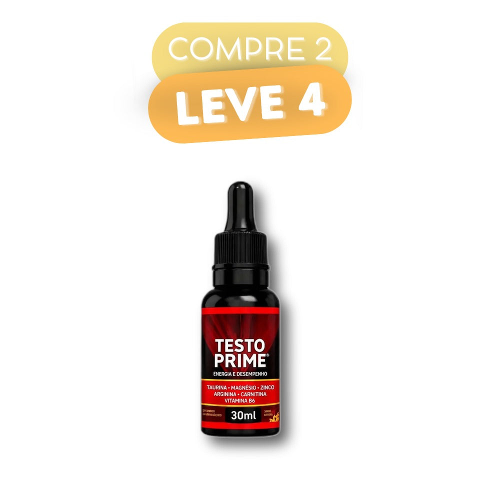 Testo Prime - Suplemento Natural - Promoção Exclusiva + Frete Grátis