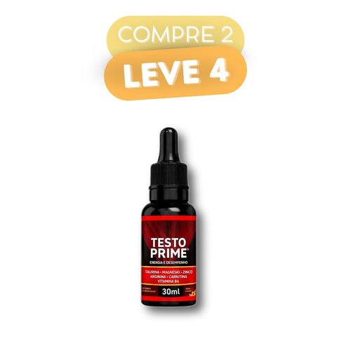 Testo Prime - Suplemento Natural - Promoção Exclusiva + Frete Grátis