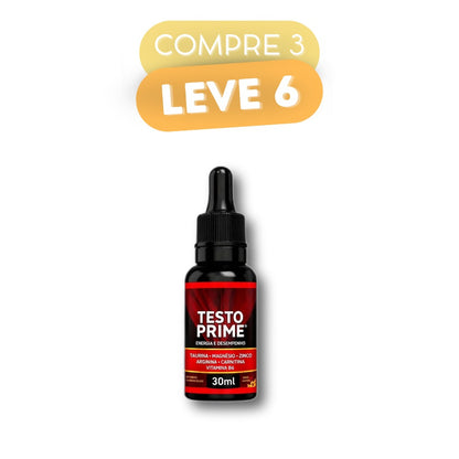 Testo Prime - Suplemento Natural - Promoção Exclusiva + Frete Grátis