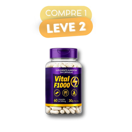 Vital F1000 - Suplemento Natural - Promoção Exclusiva + Frete Grátis