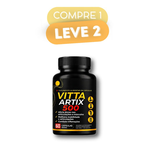 Vitta Artix 500 - Suplemento Natural - Promoção Exclusiva + Frete Grátis