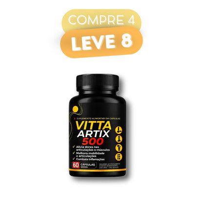 Vitta Artix 500 - Suplemento Natural - Promoção Exclusiva + Frete Grátis