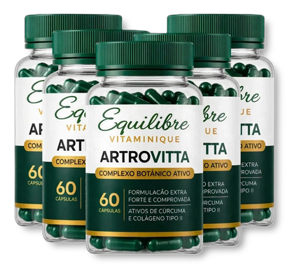 Artrovitta - Suplemento Natural - Promoção Exclusiva + Frete Grátis