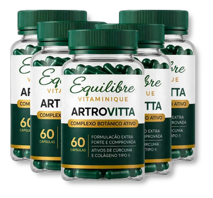 Artrovitta - Suplemento Natural - Promoção Exclusiva + Frete Grátis