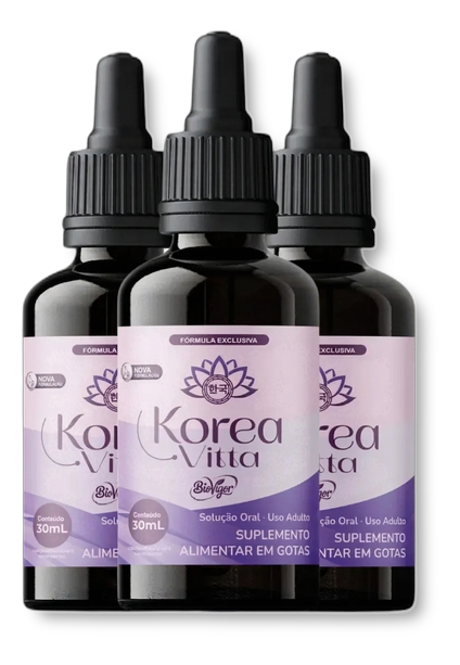 Korea Vitta - Suplemento Natural - Promoção Exclusiva + Frete Grátis
