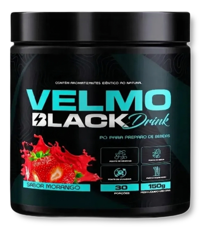 Velmo Black Drink - Suplemento Natural - Promoção Exclusiva + Frete Grátis