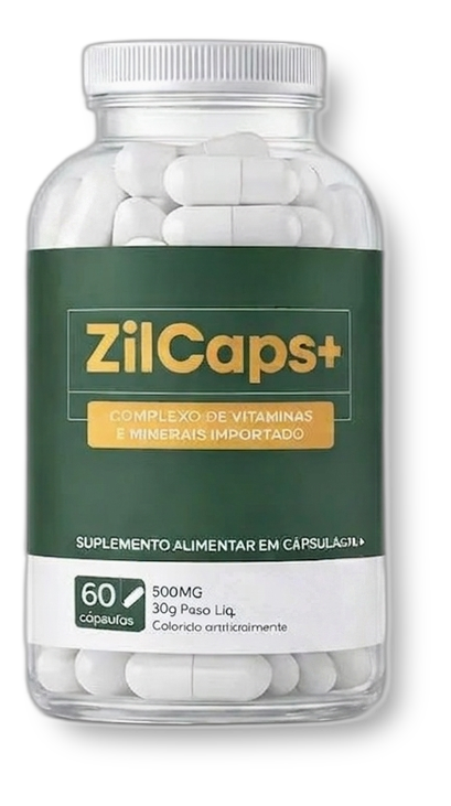 VSR ZilCaps+ - Suplemento Natural - Promoção Exclusiva + Frete Grátis