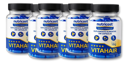 Vitahair - Suplemento Natural - Promoção Exclusiva + Frete Grátis