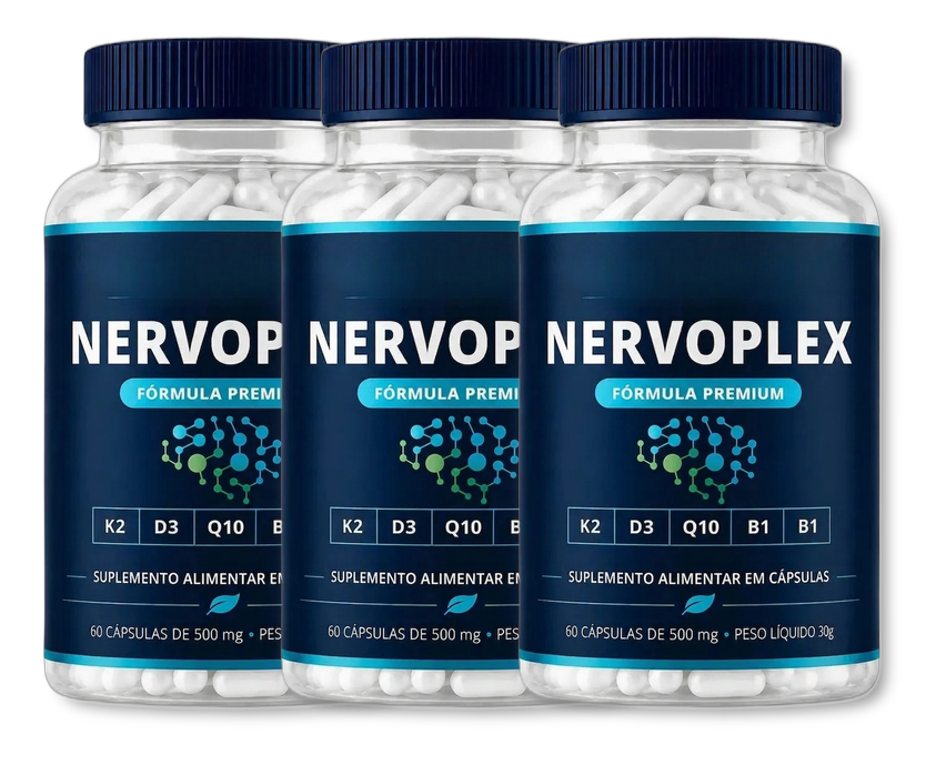 Nervoplex - Suplemento Natural - Promoção Exclusiva + Frete Grátis