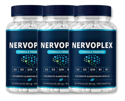 Nervoplex - Suplemento Natural - Promoção Exclusiva + Frete Grátis