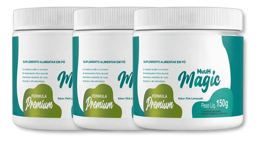 Magic Muuh - Suplemento Natural - Promoção Exclusiva + Frete Grátis