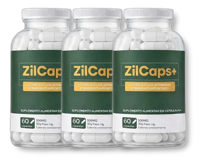 VSR ZilCaps+ - Suplemento Natural - Promoção Exclusiva + Frete Grátis