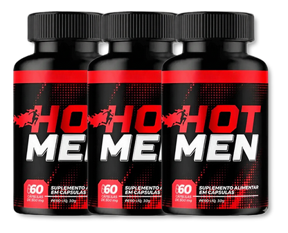 Hot Men - Suplemento Natural - Promoção Exclusiva + Frete Grátis