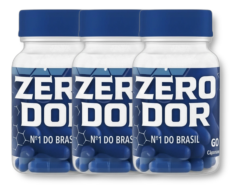 Zero Dor - Suplemento Natural - Promoção Exclusiva + Frete Grátis