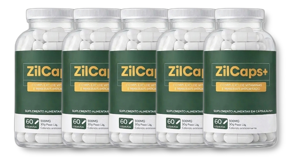 VSR ZilCaps+ - Suplemento Natural - Promoção Exclusiva + Frete Grátis