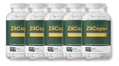 VSR ZilCaps+ - Suplemento Natural - Promoção Exclusiva + Frete Grátis