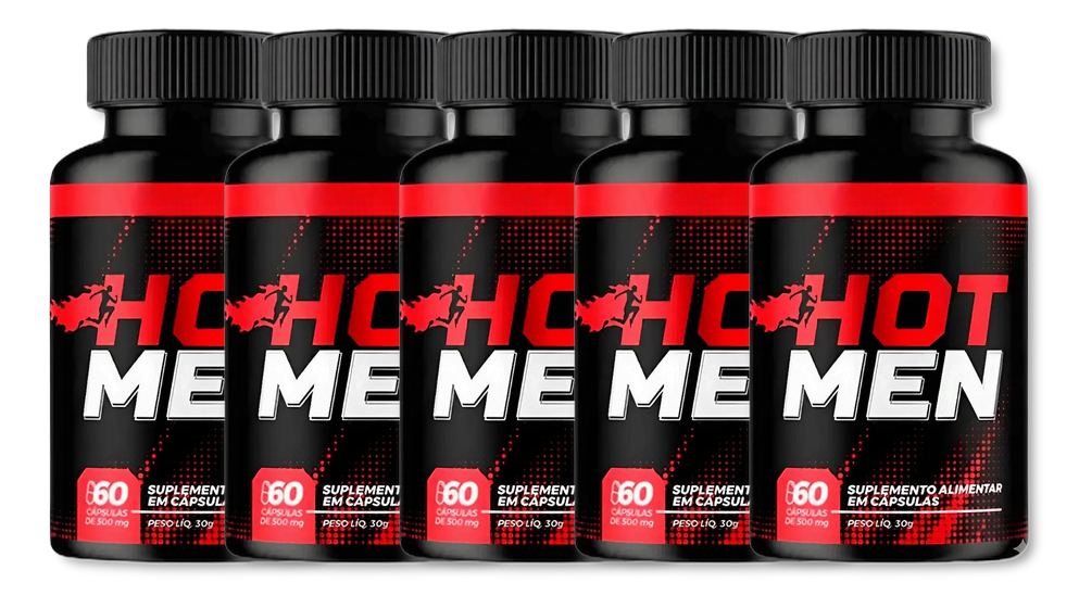 Hot Men - Suplemento Natural - Promoção Exclusiva + Frete Grátis