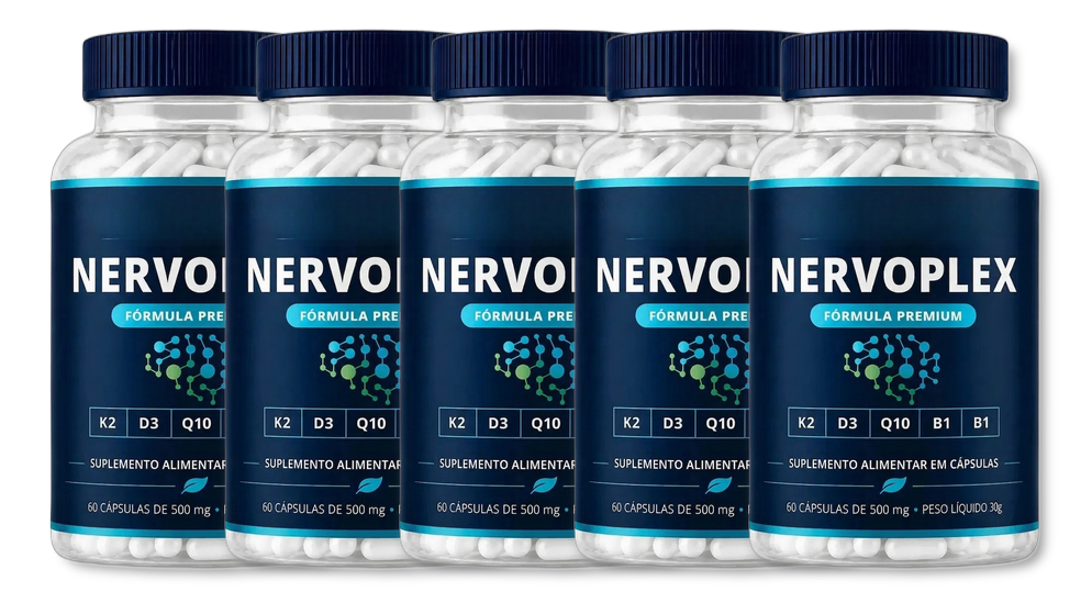 Nervoplex - Suplemento Natural - Promoção Exclusiva + Frete Grátis