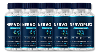 Nervoplex - Suplemento Natural - Promoção Exclusiva + Frete Grátis
