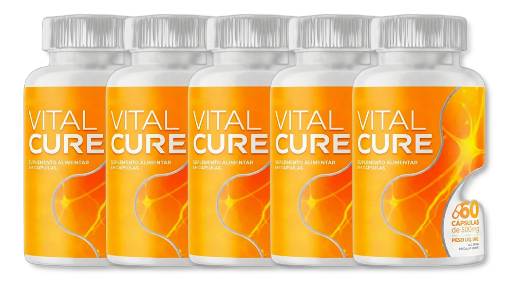 Vital Cure - Suplemento Natural - Promoção Exclusiva + Frete Grátis
